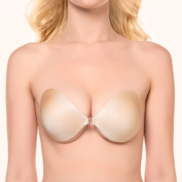 Braa, Intimates & Sleepwear, Backlessstrapless Pushup Silicone Lined Bras  2pk Black And Nude