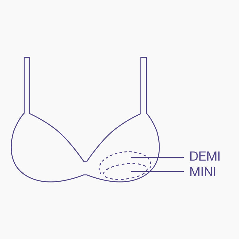 The NuBra Nu Lift Breast Enhancers without adhesive B106NN are discreet inserts that can be worn with any outfit for a quick boost. The enhancers come in sizes Mini and Demi, the Mini enhancing by about a quarter of a cup and the Demi enhancing by about h