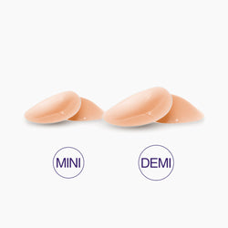 The NuBra Nu Lift Breast Enhancers without adhesive B106NN are discreet inserts that can be worn with any outfit for a quick boost. Pale Peach is a pinkish neutral, designed to blend with fairer skin tones.