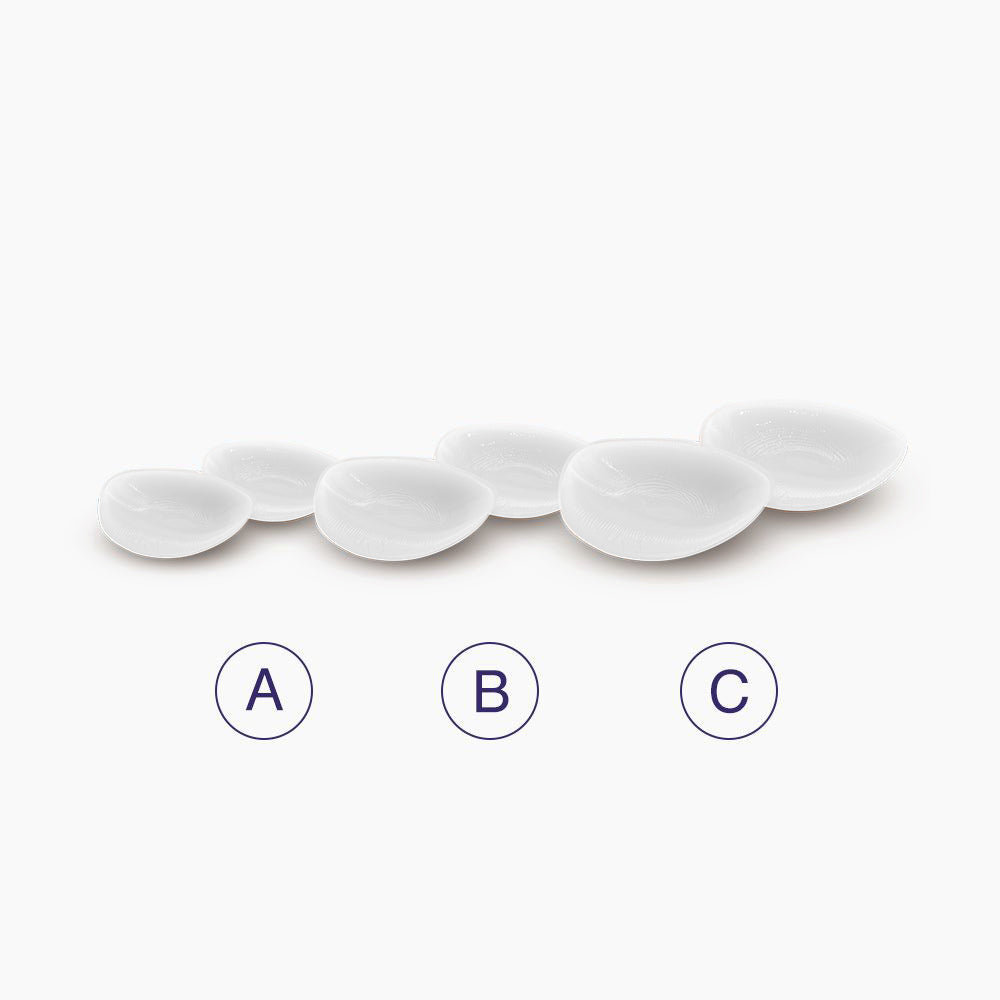 Soutien-gorge Push-up Adhésif NUBRA Transparent - Taille Unique - Nouveau Avec étiquettes