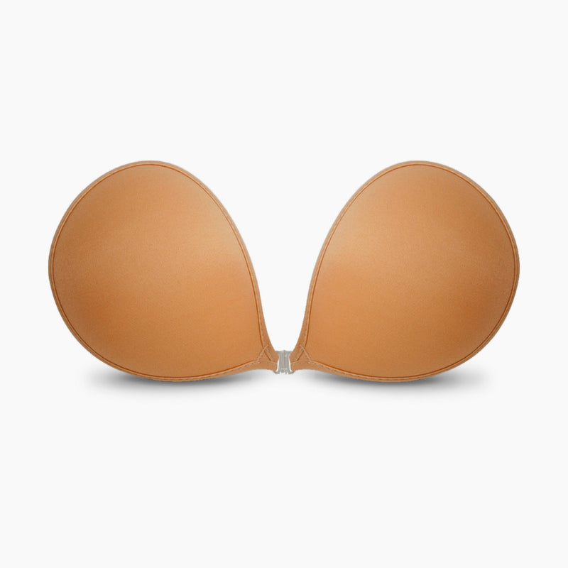 nubra women's seamless push up bra, nude, a 