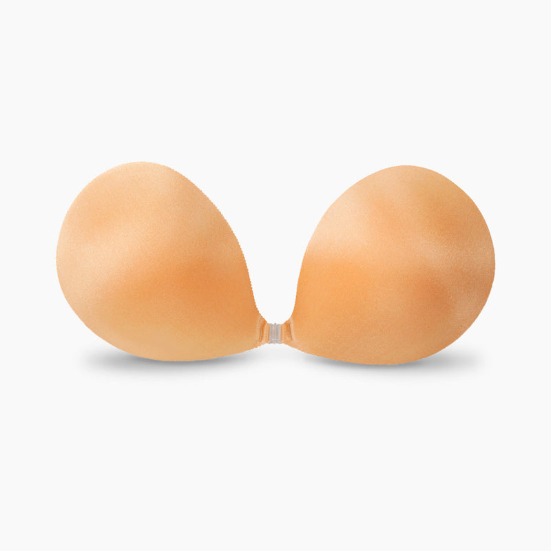 Women Sexy NuBra Breast Push Up Chest Strapless Paste Nude Bra