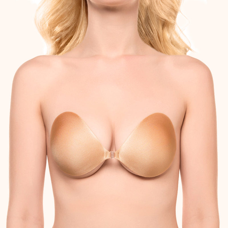 Buy NuBra Airy Seamless Breathable Adhesive Bra SE228 and Cleanser N112,  Tan, Cup E at