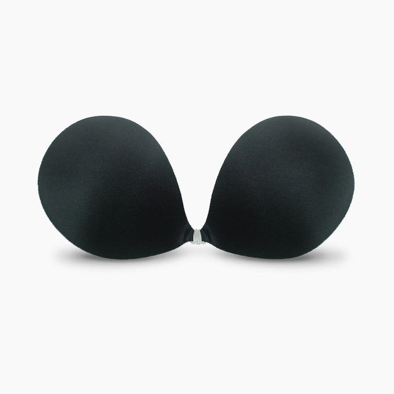 NuBra Adhsive Bra Seamless Underwire Invisible Backless Strapless Sticky Bra  Sexy Push Up Bra for Women (A, Black) : : Clothing, Shoes &  Accessories